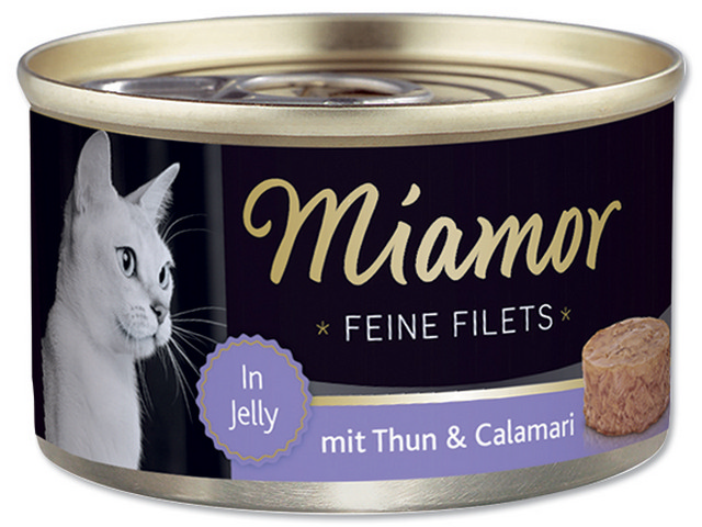 MIAMOR konzerva - filety z tuniaka s kalamárov 100 g