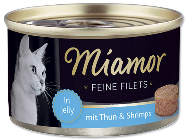 MIAMOR konzerva - filety z tuniaka s krevetami 100 g