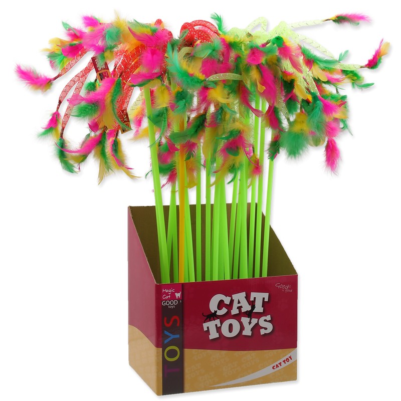 Hraka Magic Cat cumlk s pierkami 27cm+49cm