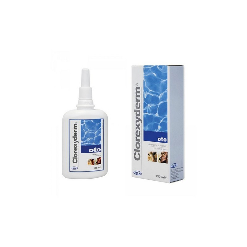 Clorexyderm oto roztok na ui pre psov a maky 150 ml
