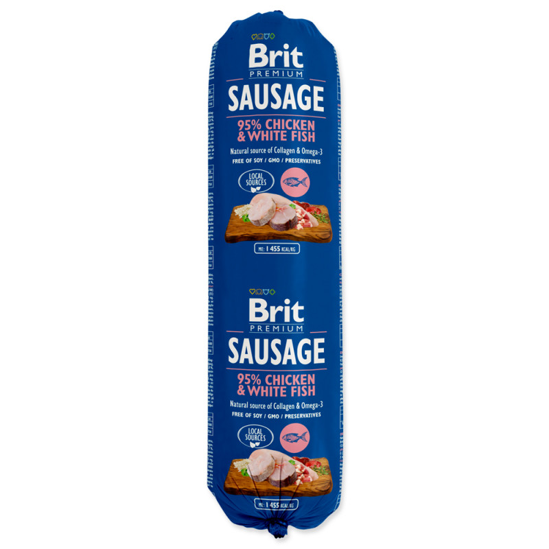 Brit Premium Sausage with Chicken and fish - 800g