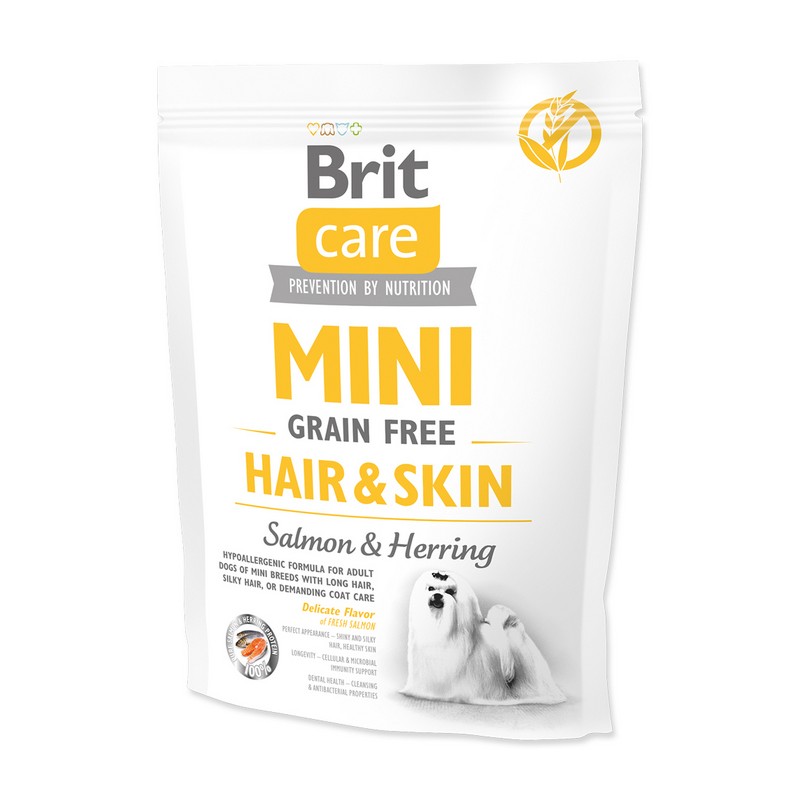 Brit Care dog Mini GF Hair & Skin 400 g