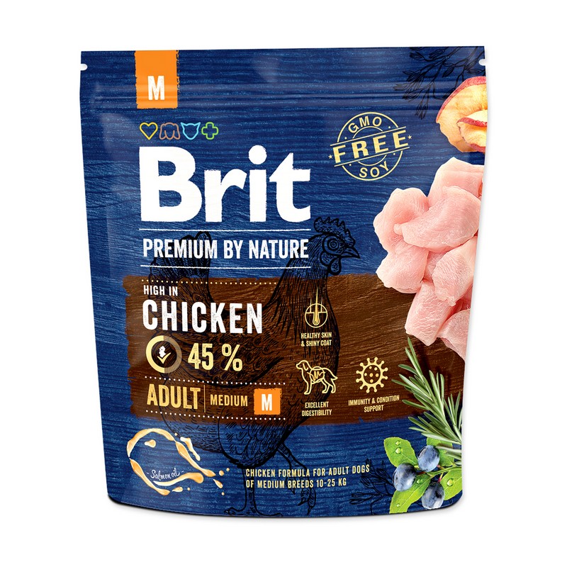 Brit Premium by Nature Adult M 1 kg