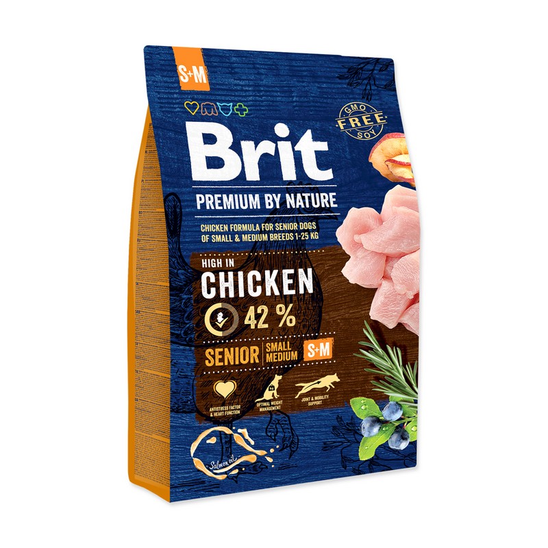 Brit Premium by Nature Senior S + M 3 kg