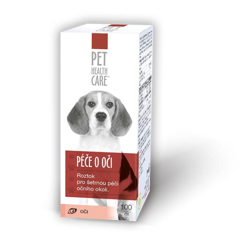 Pet health care starostlivosť o oči pre psov a mačky roztok 100 ml