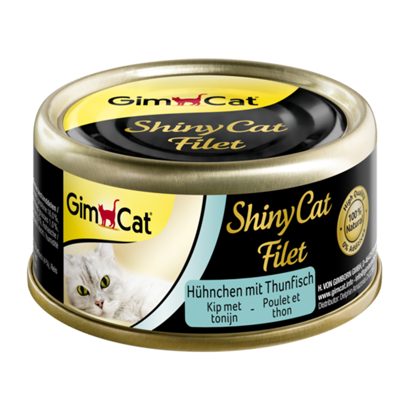 ShinyCat filet kura s tuniakom 70 g