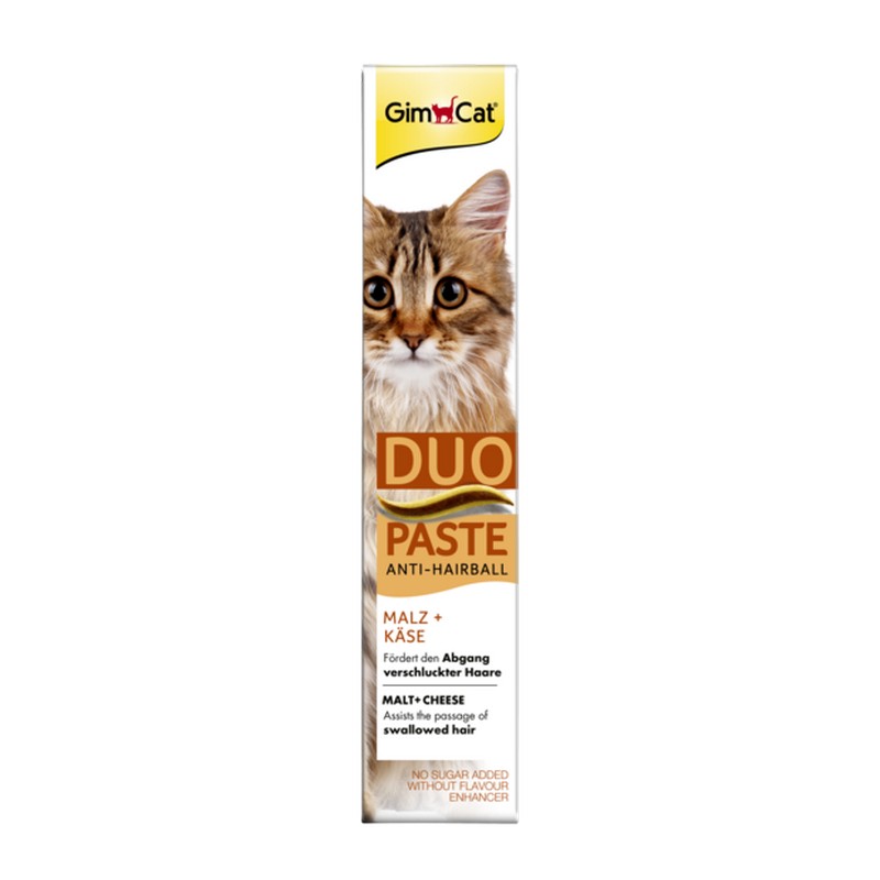 Gimcat Anti-hairball Duo pasta so syrom a maltzou 50g