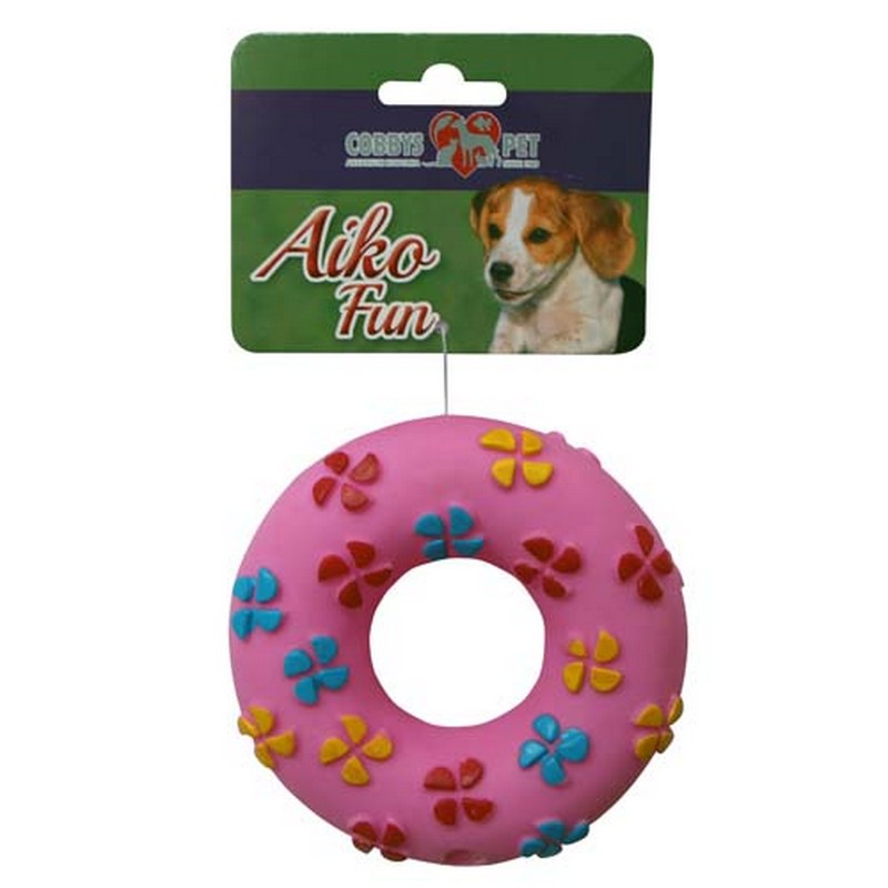 AIKO FUN Koleso 11cm gumená hračka pre psov