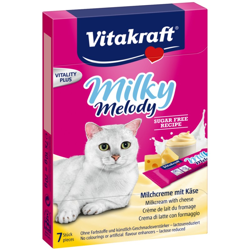 Vitakraft Milky Melody so syrom 70 g