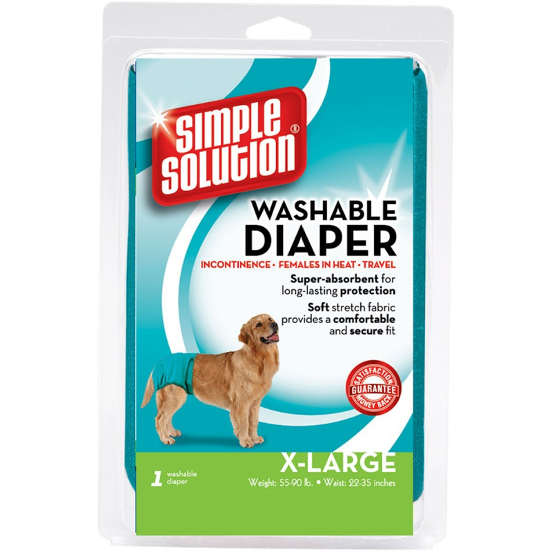 Simple Solution Prateľná plienka pre psov XL