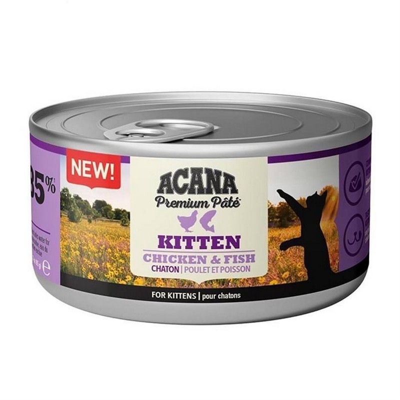 Acana cat pat kitten chicken and fish  85g