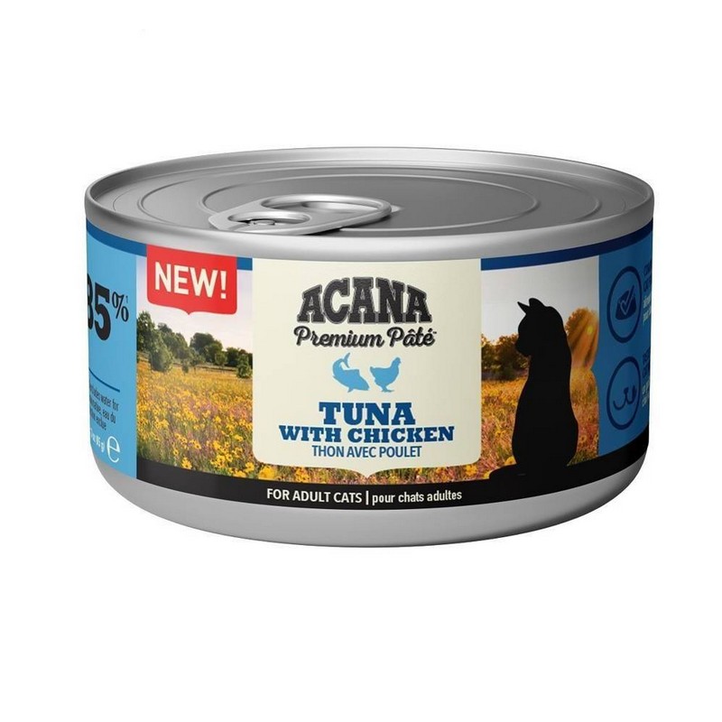 Acana cat pat tuna and chicken 85g exp.25.06.2024