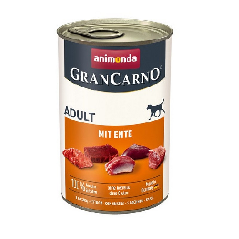 Animonda GRANCARNO dog adult bravov a kaka 400g konzerva