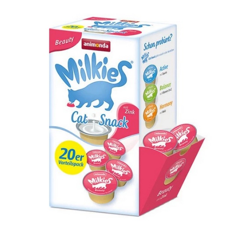 Animonda Milkies beauty mlieko pre mačky 20 x 15g