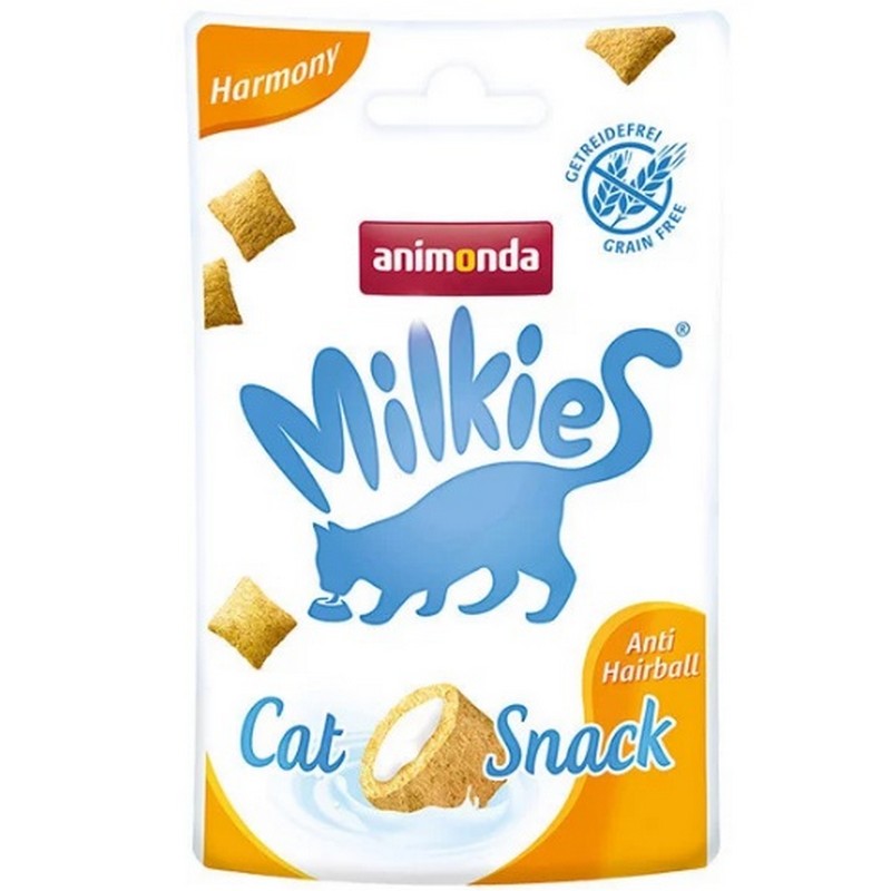 Animonda cat snack milkies harmony antihairball 30g