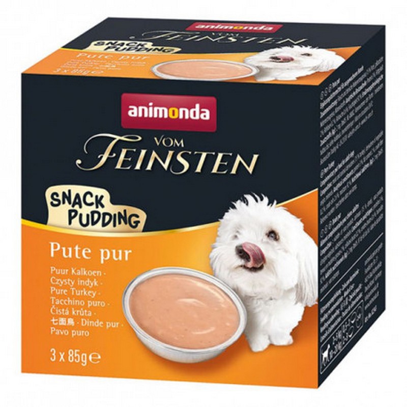 Animonda vom feinsten dog snack morac puding 3x85g