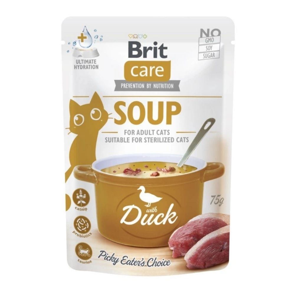 Brit Care Cat Soup with Duck 75 g