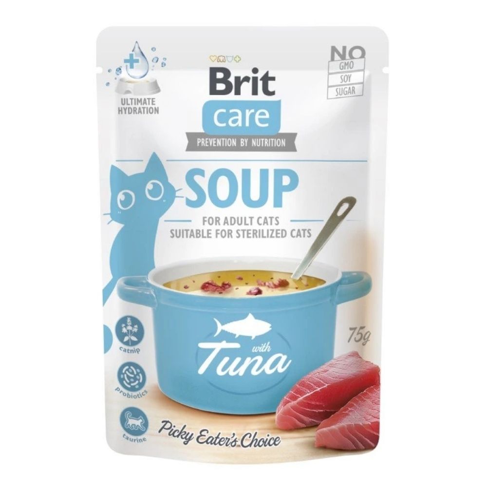 Brit Care Cat Soup with Tuna 75 g