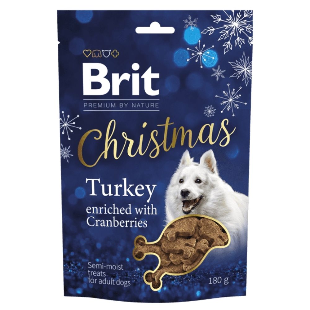 Brit Premium by Nature Christmas Semi-moist treats 180g