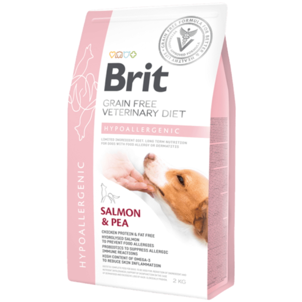 Brit Veterinary Diets GF dog Hypoallergenic 2 kg