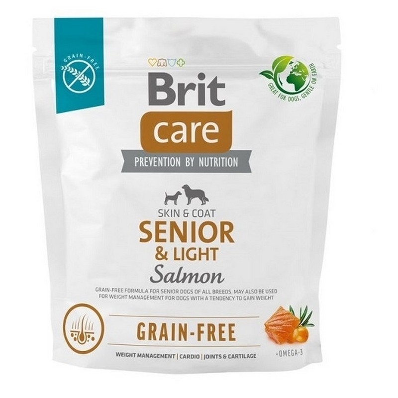 Brit Care dog Grain-free Senior & Light 1 kg