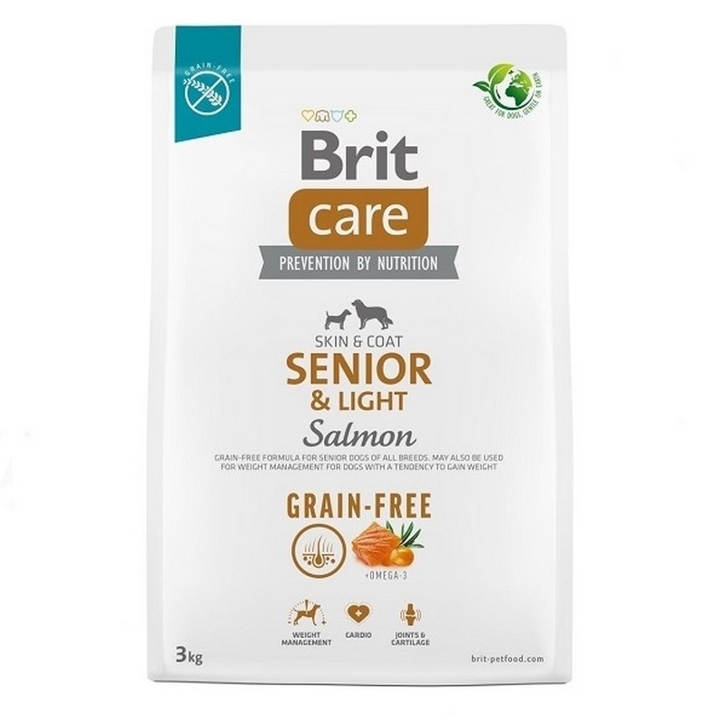 Brit Care dog Grain-free Senior & Light 3 kg