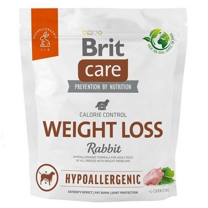 Brit Care dog Hypoallergenic Weight Loss 1 kg