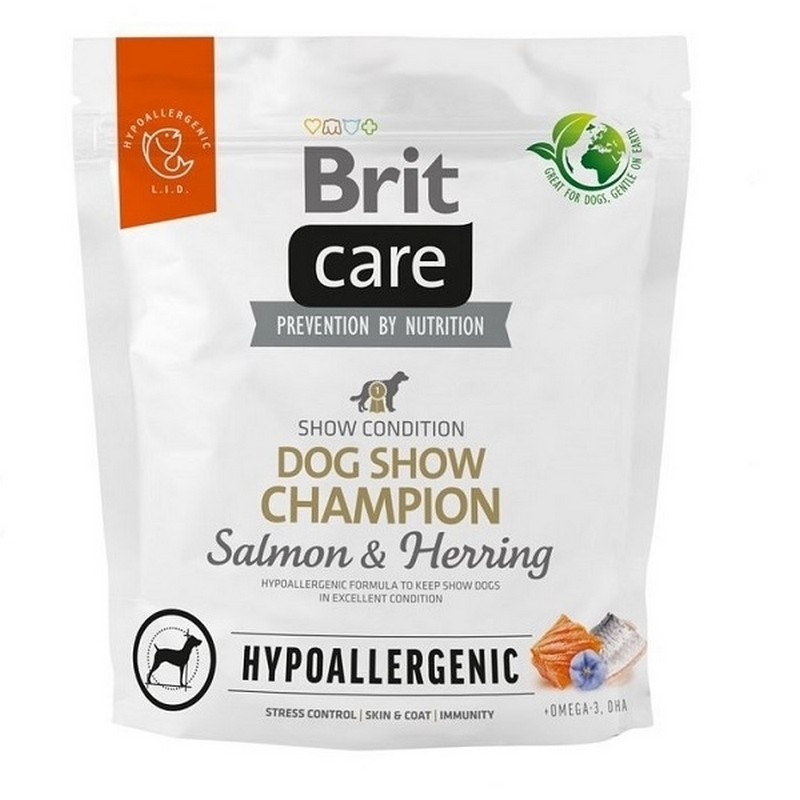 Brit Care dog Hypoallergenic dog Show Champion 1 kg