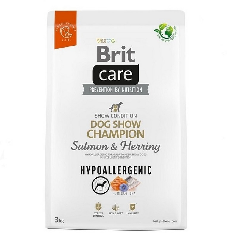 Brit Care dog Hypoallergenic dog Show Champion 3 kg