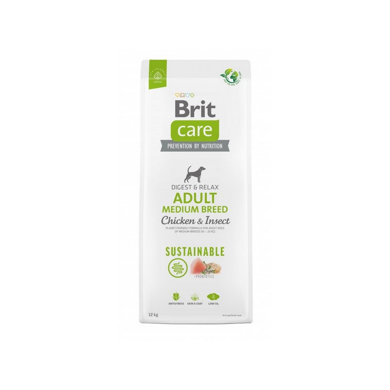 Brit Care dog Sustainable Adult Medium Breed 12 kg