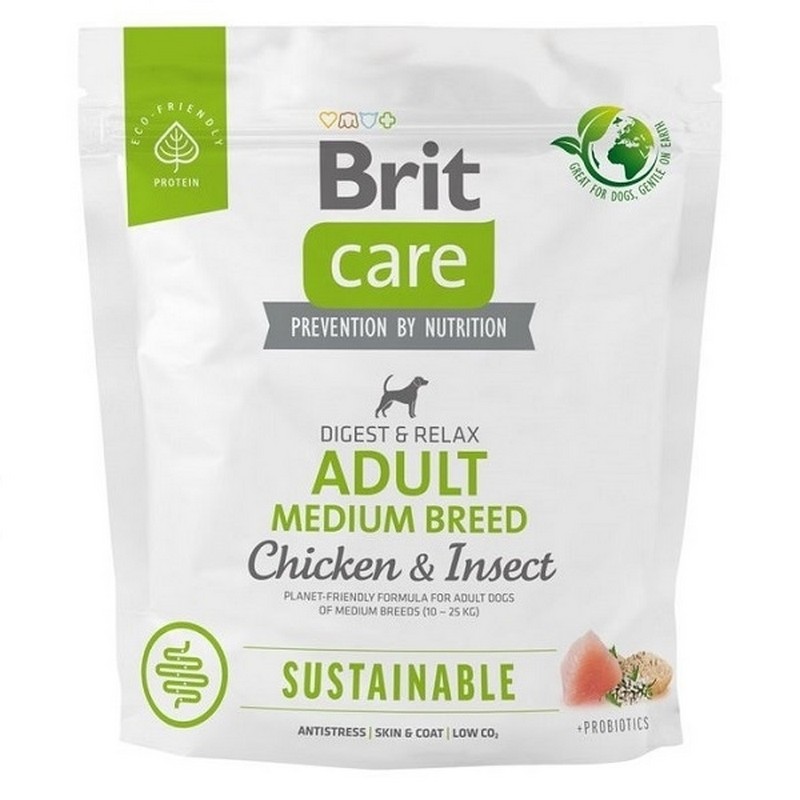 Brit Care dog Sustainable Adult Medium Breed 1 kg