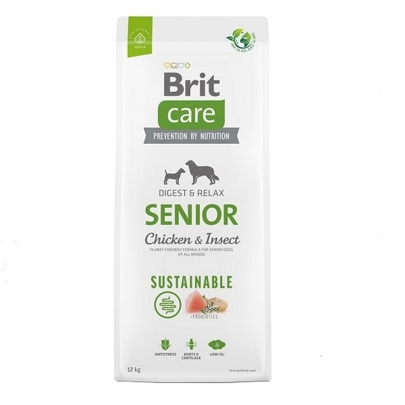 Brit Care dog Sustainable Senior 12 kg