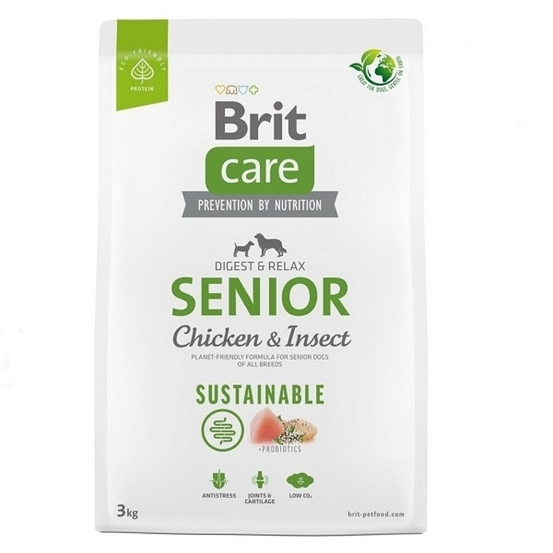 Brit Care dog Sustainable Senior 3 kg