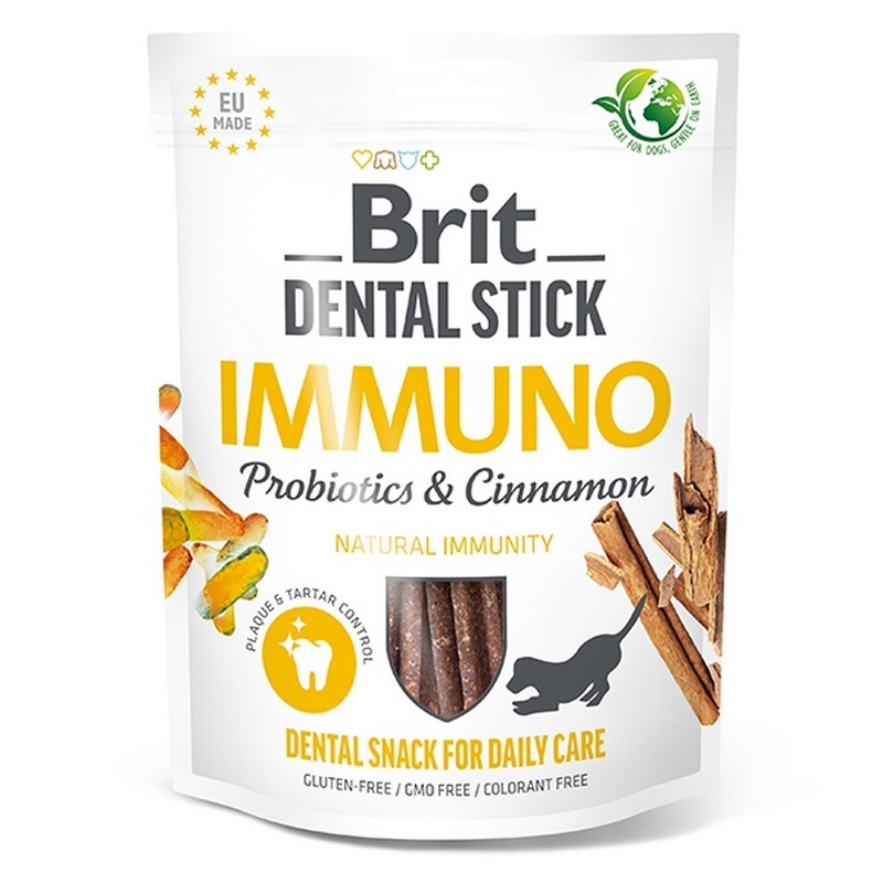 Brit Dental stick dental with immuno with probiotics & cinnamon 7ks 251g