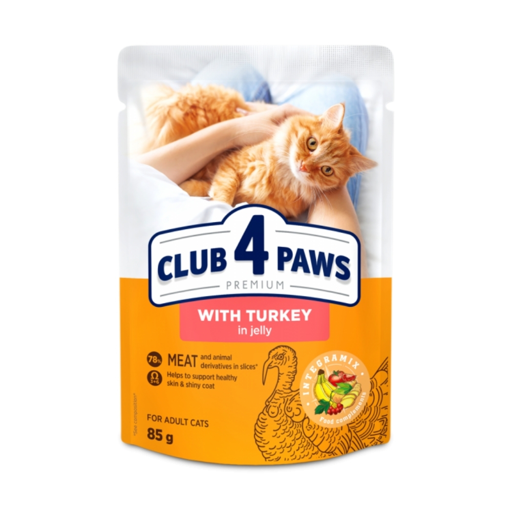 CLUB 4 PAWS Premium S moracm msom v el 85g