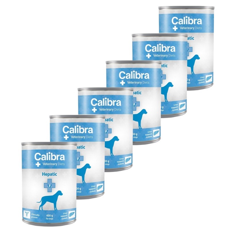 Calibra VD Dog konzerva Hepatic multipack 6x400g