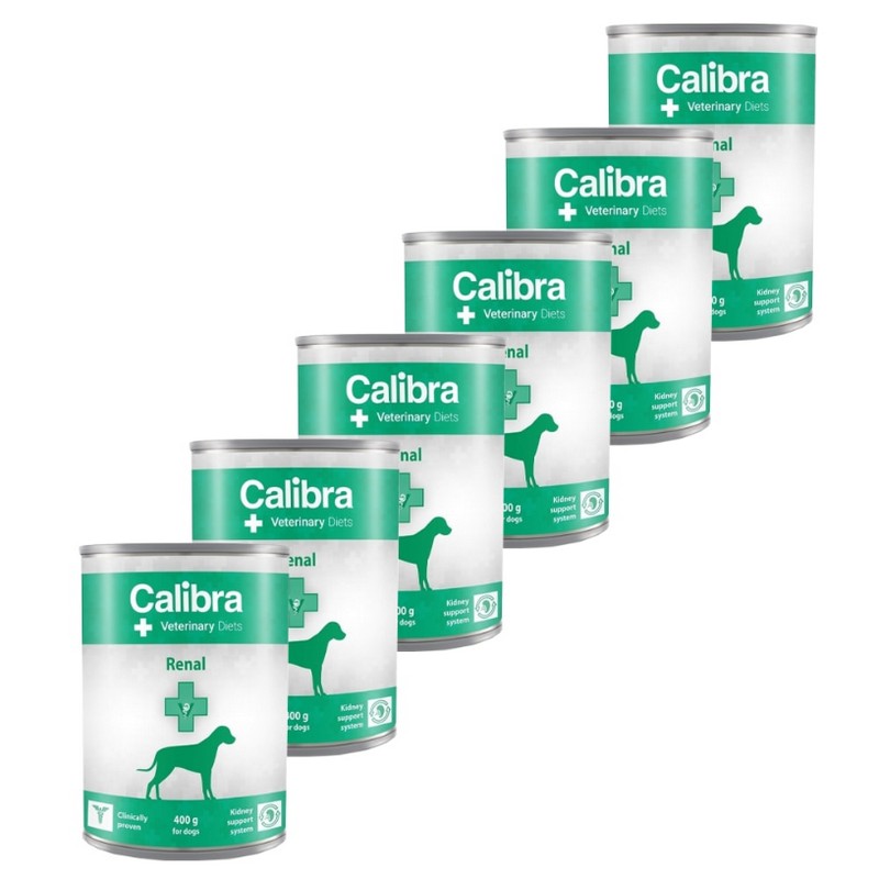 Calibra VD Dog konzerva Renal multipack 6x400g