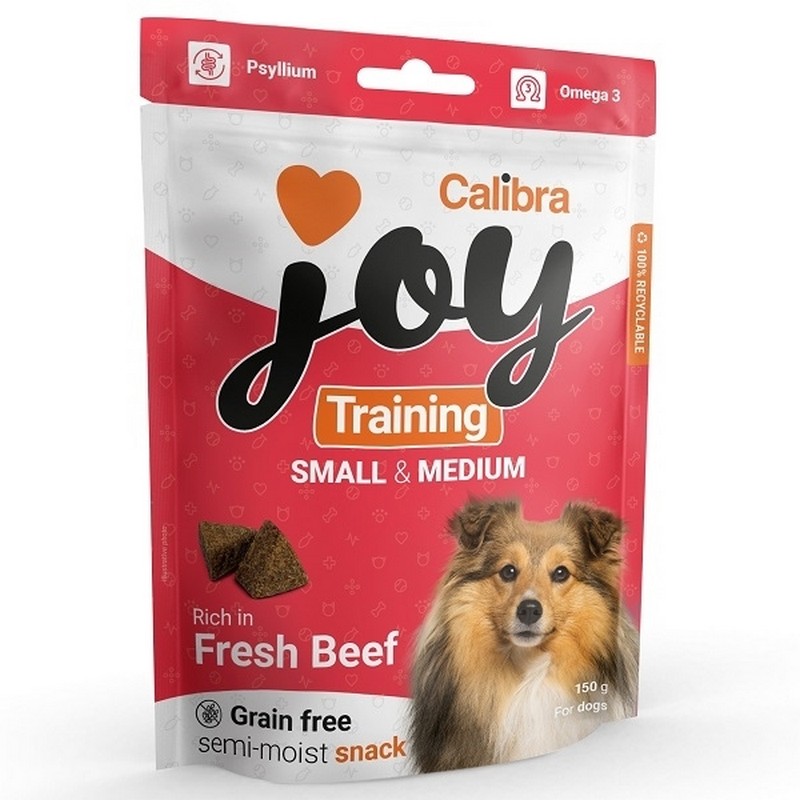 Calibra Joy DOG training S&M Beef 150g