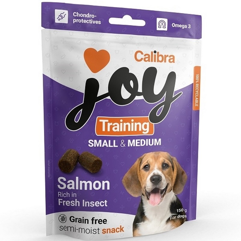 Calibra Joy DOG training S&M Salmon&Insect 150g