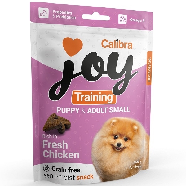 Calibra Joy DOG training puppy&adult S Chicken 150g