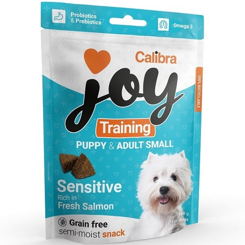 Calibra Joy DOG training puppy&adult S Salmon 150g