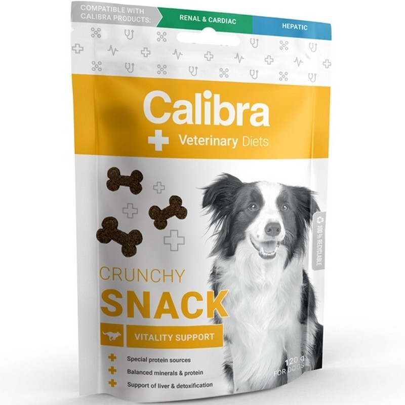 Calibra VD dog snack vitality support 120g