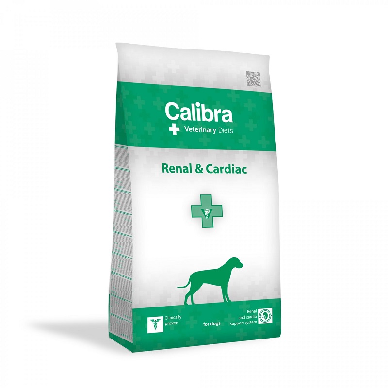 Calibra Vet Diet Dog Renal / Cardiac krmivo pre psov 12 kg