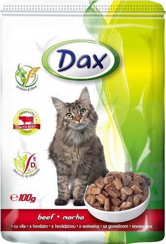 DAX kapsička pre mačky hovädzia 100 g
