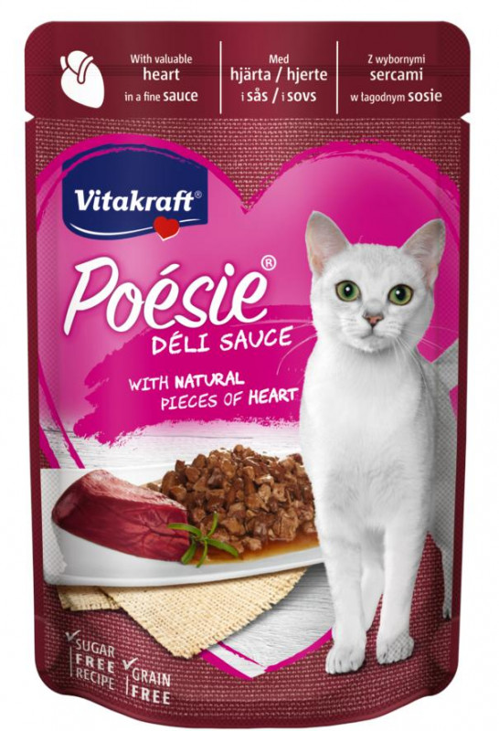 Vitakraft Posie DliSauce srdcia v omke 85g