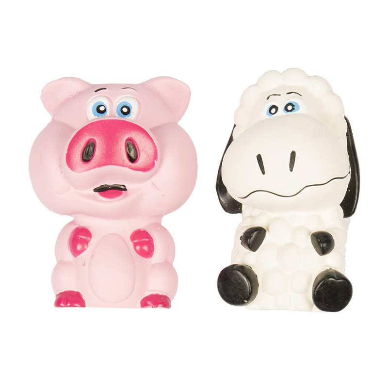 DUVO+ gumen hraka so zvukom Pig and Sheep 11,5 cm