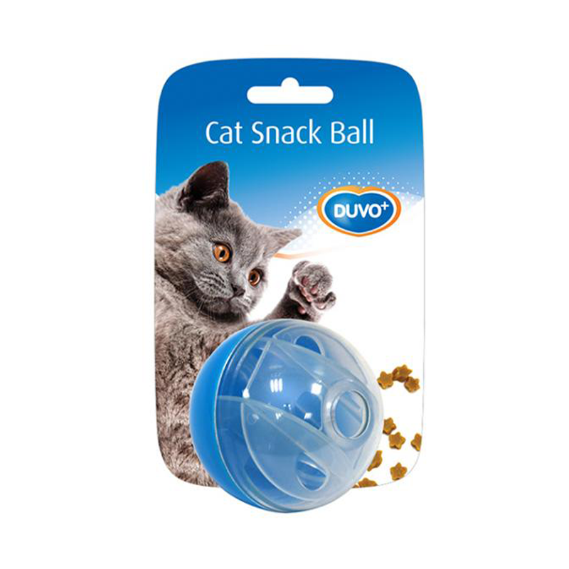 Duvo+ interaktívna lopta na maškrty pre mačky 5 cm