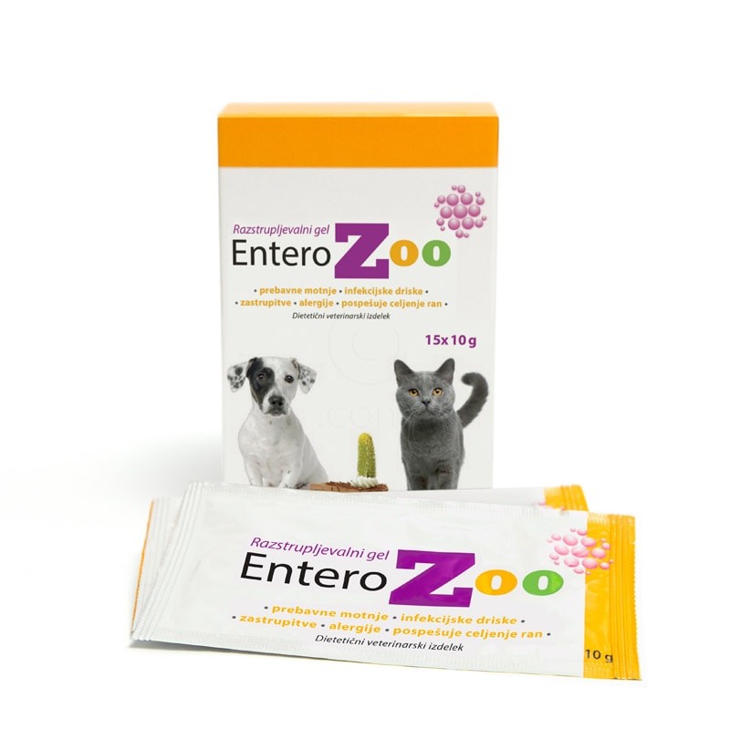 Entero zoo detoxikačný gél 15x10g