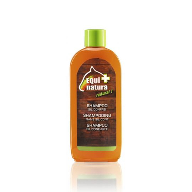 Equinatura šampón bez silikónov na prirodzene leskú srsť pre kone 250 ml