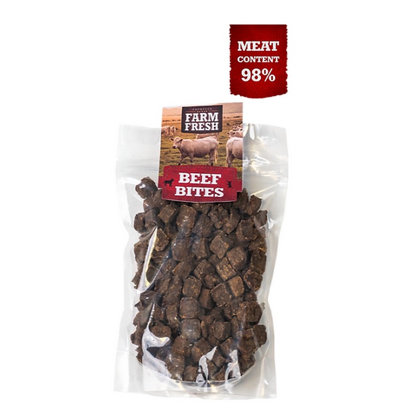 Farm fresh Beef bites 100g pamlsky pre psov